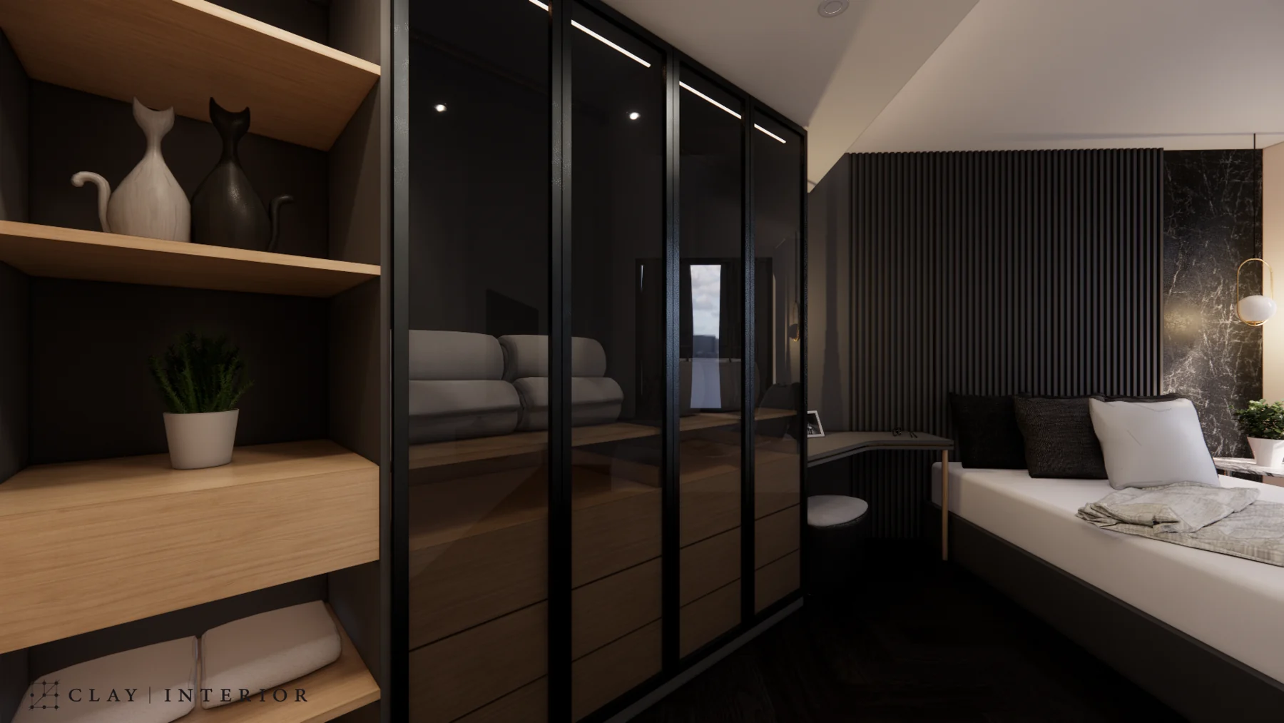 太古城 · 主人房設計 · CLAY Design / CLAY INTERIOR