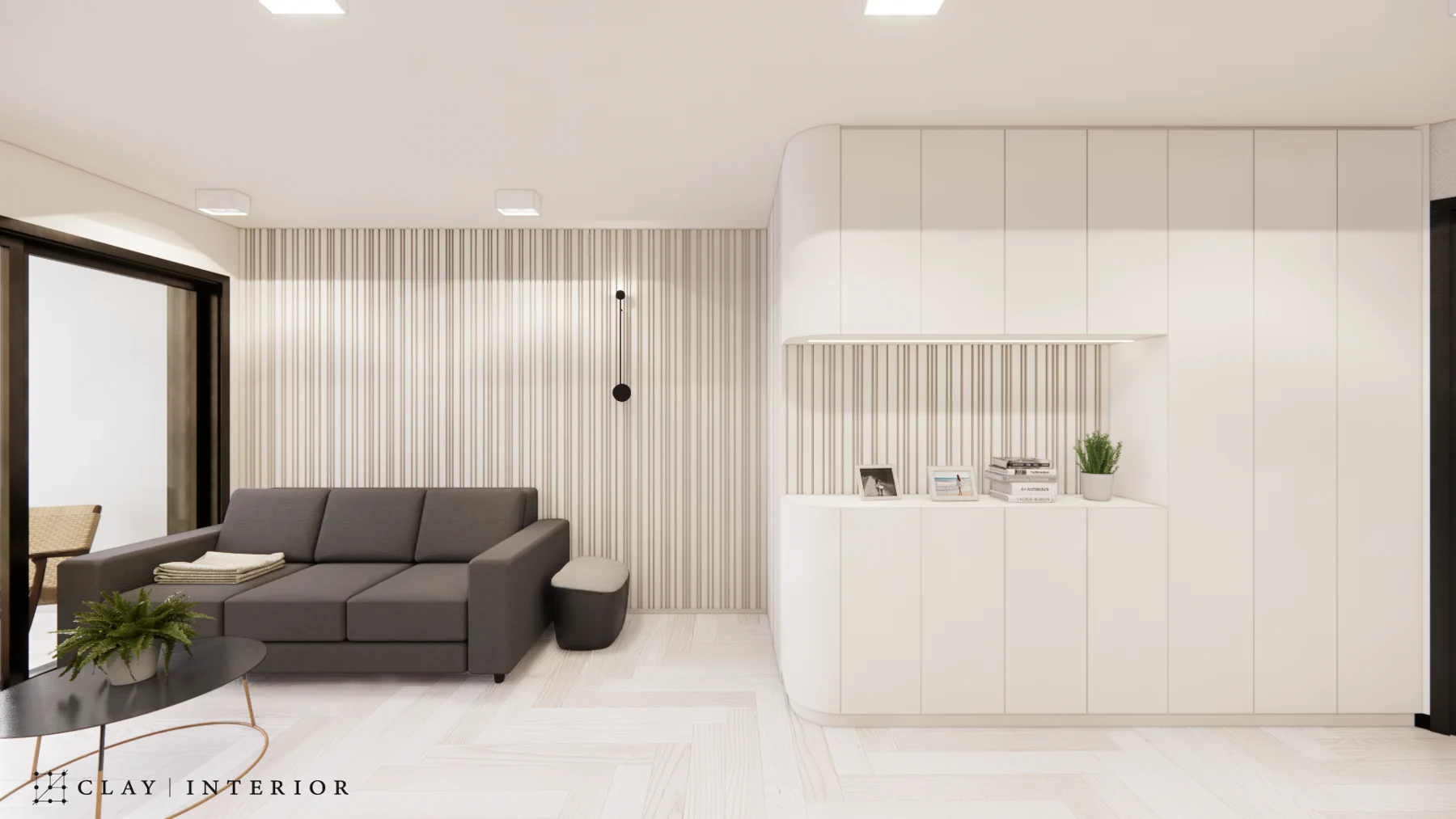 太古城 · 客廳設計 · CLAY Design / CLAY INTERIOR