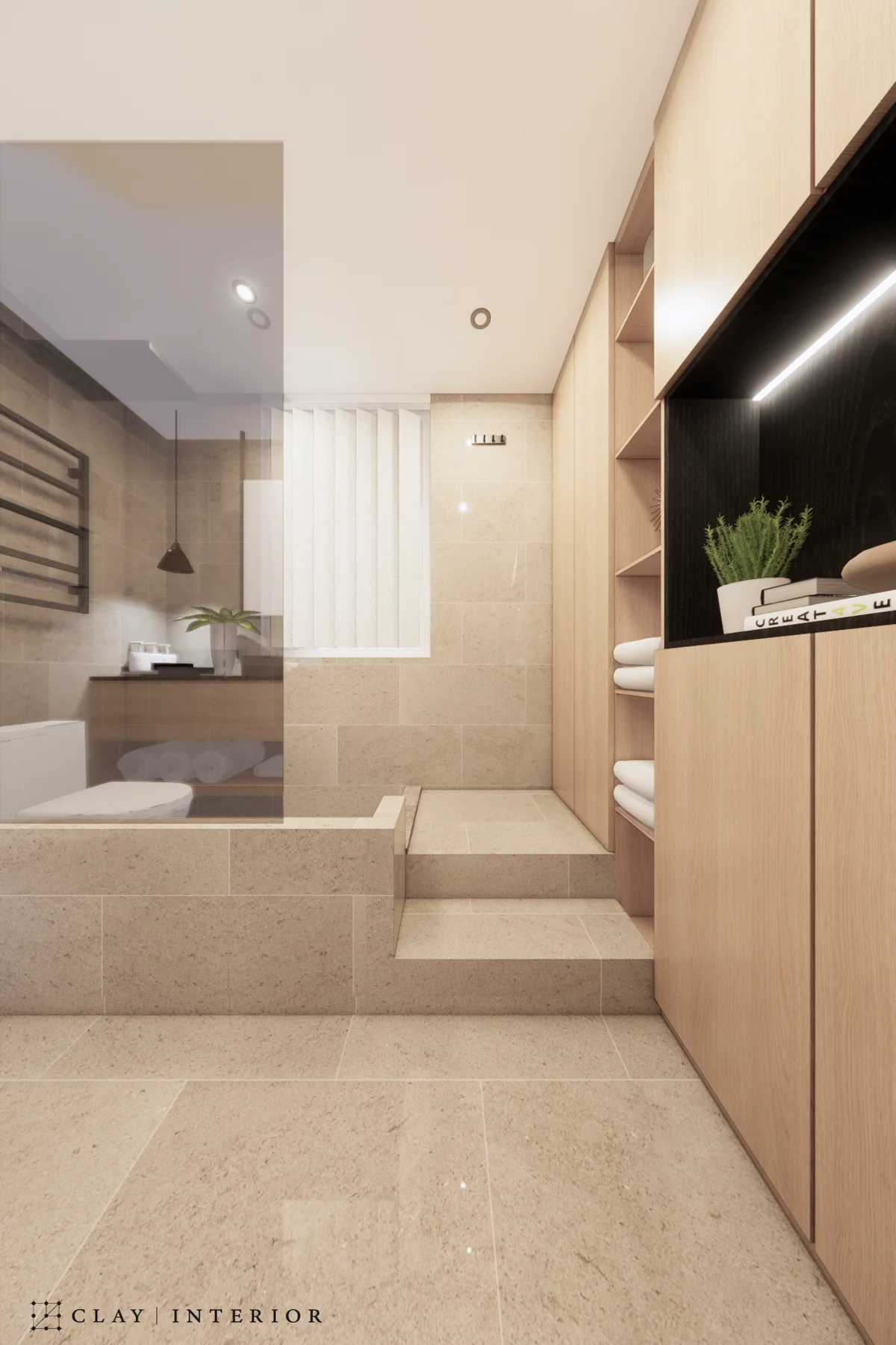 君臨天下 · 浴室設計 · CLAY Design / CLAY INTERIOR