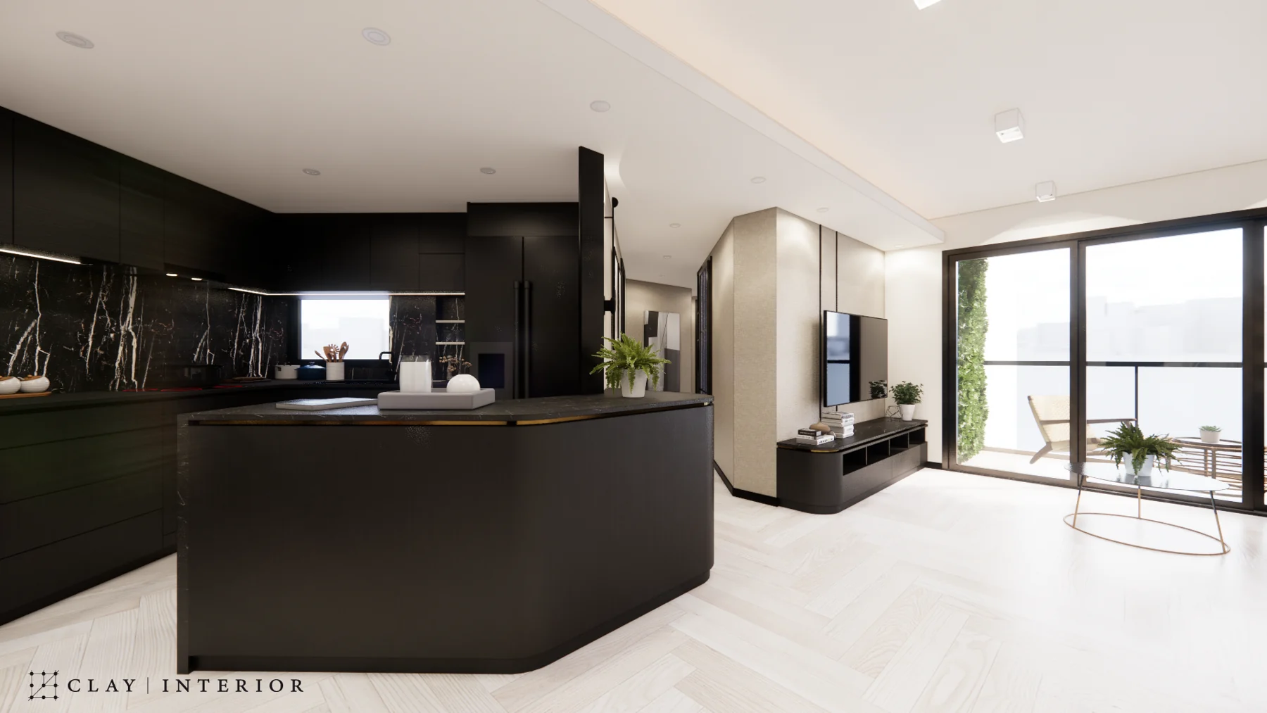 太古城 · 客廳設計 · CLAY Design / CLAY INTERIOR