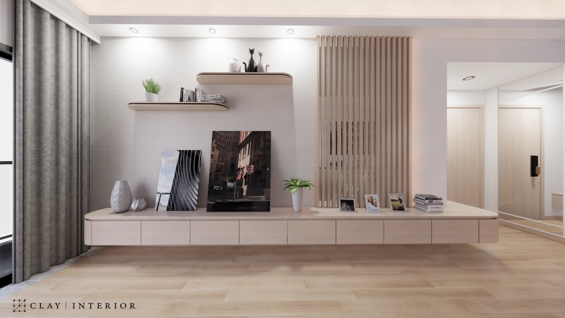 嘉峯匯 · 客廳設計 · CLAY Design / CLAY INTERIOR