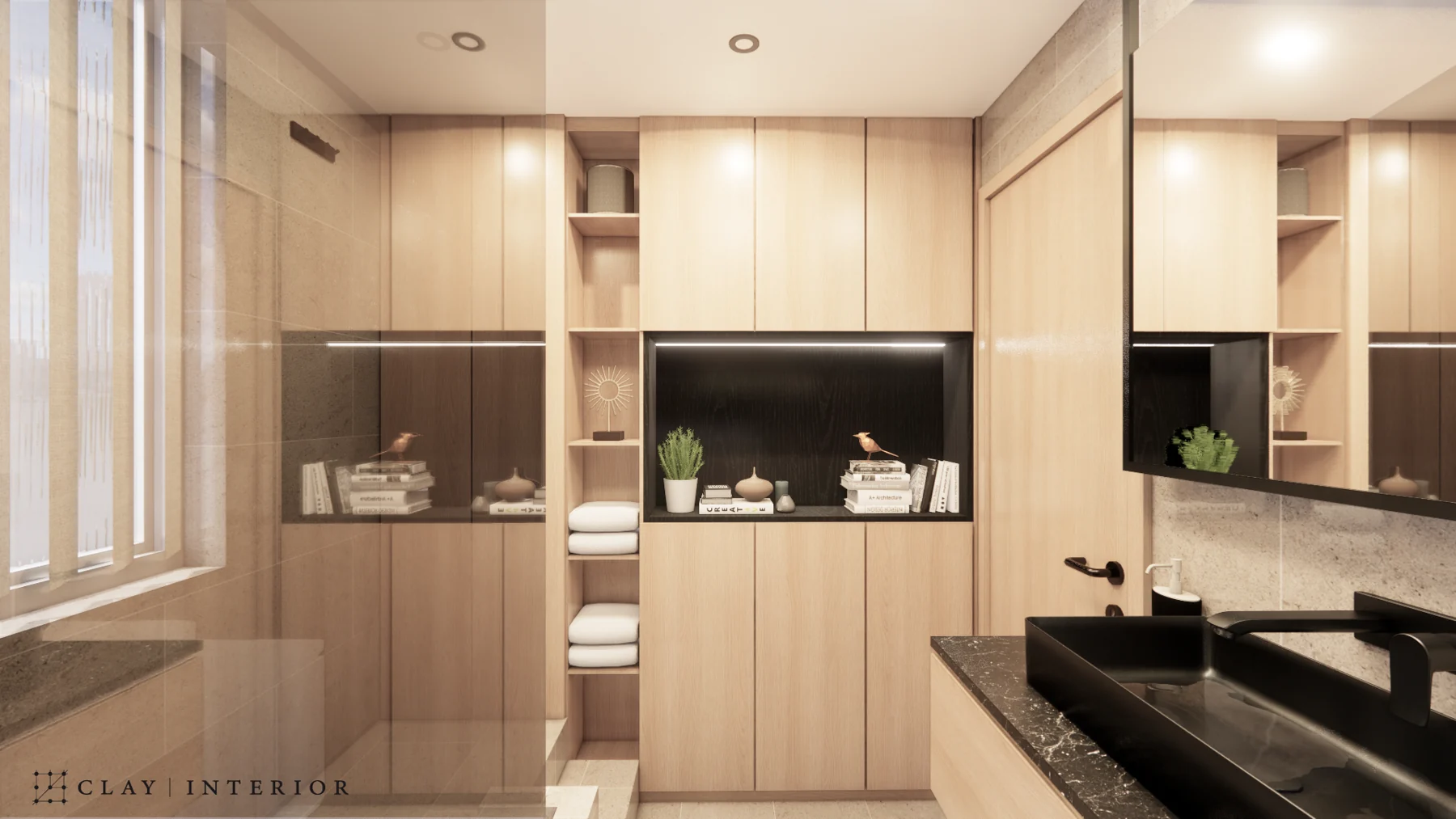 君臨天下 · 浴室設計 · CLAY Design / CLAY INTERIOR
