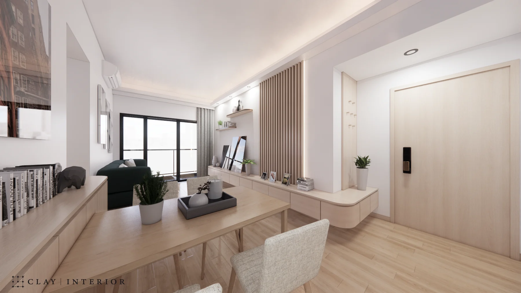 嘉峯匯 · 客廳設計 · CLAY Design / CLAY INTERIOR