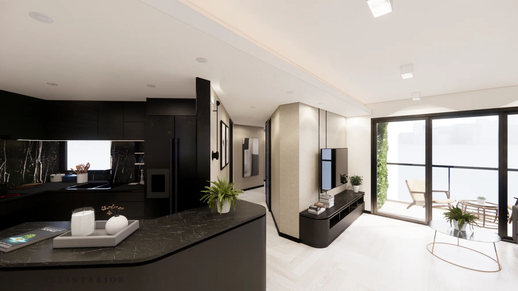 太古城 · 客廳設計 · CLAY Design / CLAY INTERIOR