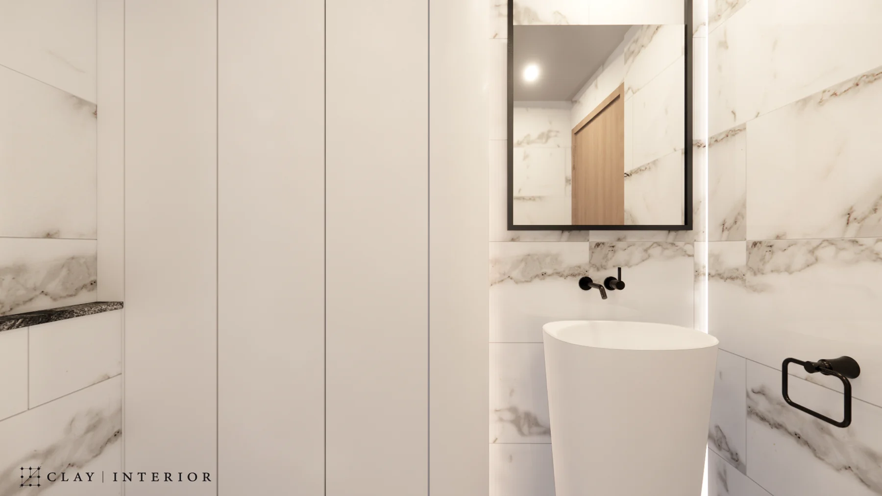 君臨天下 · 浴室設計 · CLAY Design / CLAY INTERIOR